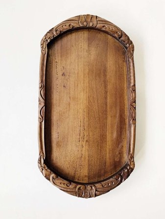 Trend Design Trebrett med utskjæringer 60x32