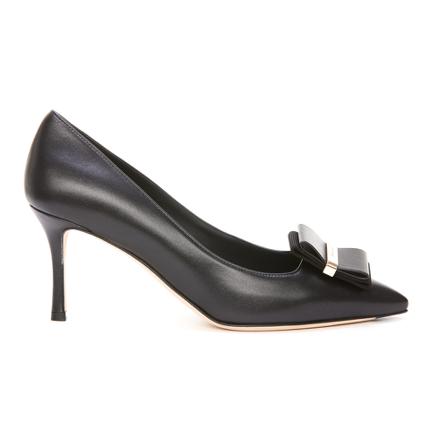 Salvatore Ferragamo, Pumps Zwart, Dames, Maat:39 1/2 EU