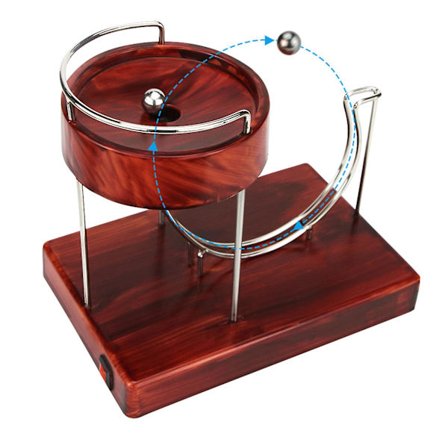 Kinetic Art Perpetual Motion Machine, Evighetsmaskin, Newtons Vitenskap Fysikk Gadgets