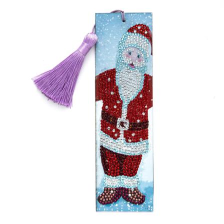 5d Diy Christmas Handmade Art Diamond Painting Bookmark