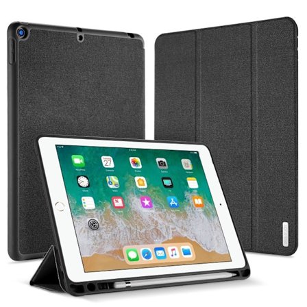 DUX DUCIS iPad 9.7" 5/6 Tri-Fold fodral - Svart