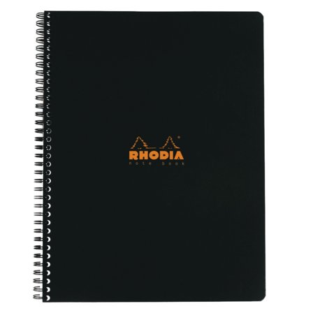 Rhodia Notebook Spiral A4 Ruter