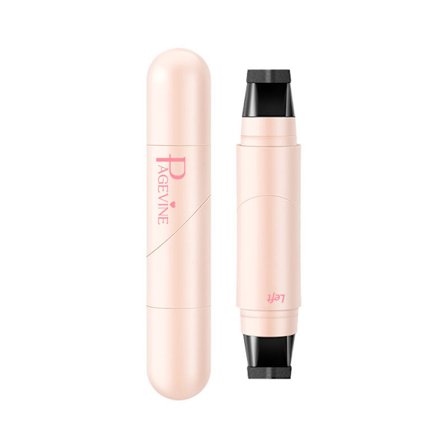 Roterende Eyeliner Stempel Pen Vandtæt Langtidsholdbar Makeup Eyeliner Dobbeltsidet Stempel M3d8 01# Naturlig Sort, 2.1 ml