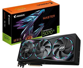 Gigabyte-GeForce RTX 5070 Ti Aorus Master 16GB-Gigabyte GeForce RTX 5070 Ti Aorus Master 16GB-Computer components-Ukategoriserte produkter