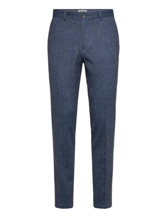 Stuart - Melange-Jersey Regular Slim Chino Blue Scotch & Soda