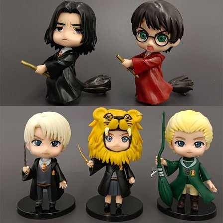5 st 10 cm Harry Potter figur