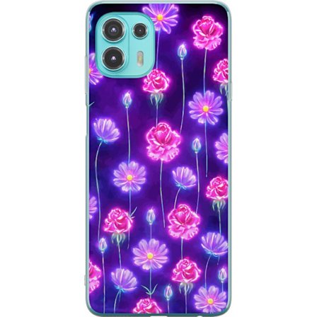 Yhteensopiva Puhelinkuori Motorola Edge 20 Lite Bloom Reverie Electric Petals