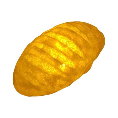 Croissant Brödlampa Croissant Cross Bag Atmosfärlampa Tårta Butik Ornament Kreativ Present Led Nattljus