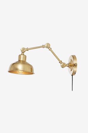 Markslöjd - GRIMSTAD væg 1L - Messing - Væglamper - Fra Homeroom
