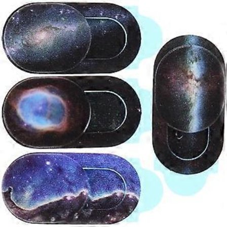 4 st Laptop Kameraskydd Skjutbart Kameraskydd Sekretess Kamerablockerare (Som Visat 2)