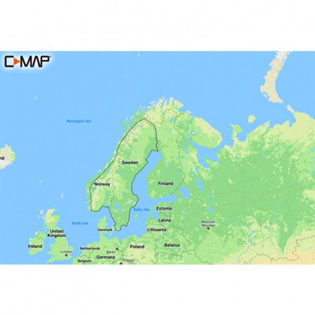 C-MAP Reveal - Scandinavia Inland Waters