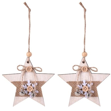 Juletrepynt i tre, juletre dekorasjoner