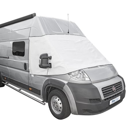 Valkoinen tuulilasin suojus Fiat Ducato X250:lle 06-2006 - 2014
