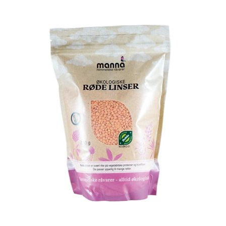 Manna Röda Linser 700 g