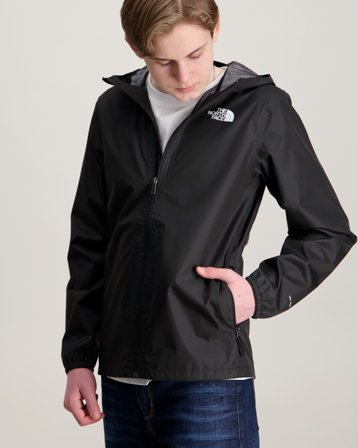 The North Face TEEN ZIPLINE RAIN JKT Svart Jackor Kille - Kids Brand Store