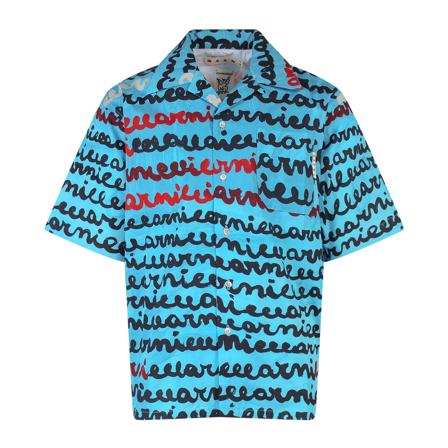 Marni Shirts Blå, Herre Skjorter