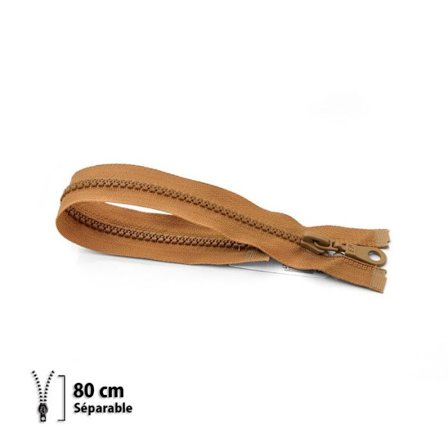 Dragkedja Z54 - formgjuten 6mm Separabel - 80 cm - 7154963080