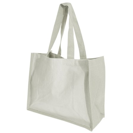 Westford Mill Printers Jute Cot Shopper Bag (21 liter) (2-pack)