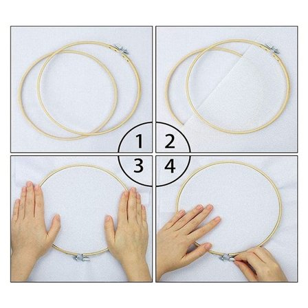 Korssting Kit Broderi Starter Kit DIY Nåle