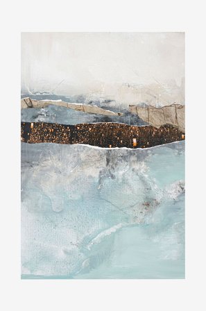 Malerifabrikken - Juliste Art Piece 2 - Sininen - Julisteet - - Homeroom