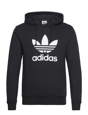 Trefoil Hoody Hettegenser Genser Svart Adidas Originals*Betinget Tilbud
