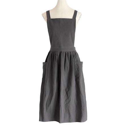 Nordic Cotton and Linen Art Apron for Adults