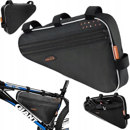 Ibera XXL Kolmionmuotoinen Pyörärunkolaukku