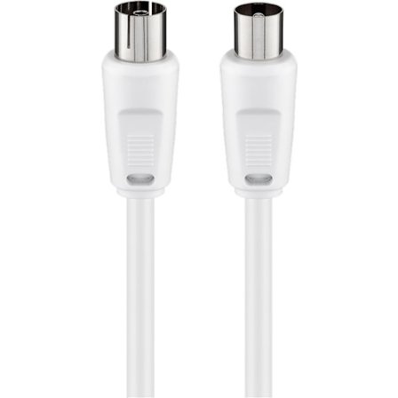 Antennkabel (<70 dB), dubbelskärmad