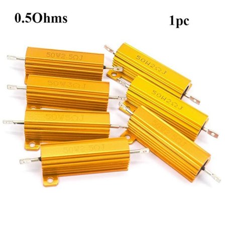 Aluminium Power Case Shell Case 0,5OHM 0,5OHM