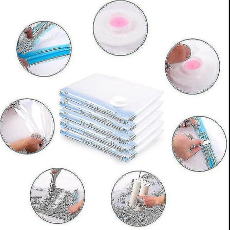 Vakuumpose for oppbevaring av madrass/dyne - plassbesparende vakuumpose for overdimensjonerte latex/skummadrasser - yuhao