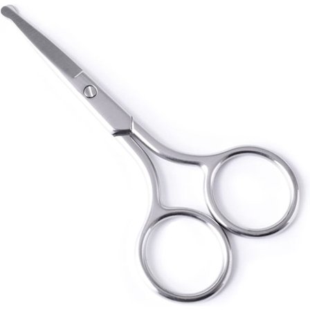 Näshårsax, 9cm Öronhårsax, Rostfritt Stål Rund