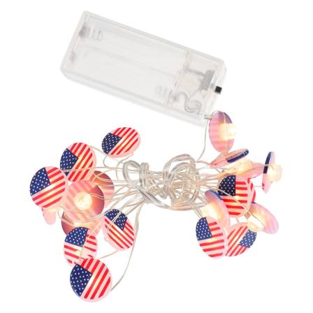 Itsenäisyyspäivän Valokoristeet Juhlavaloketju Led Yölamput Sekalaiset Värit 220X2X2CM Assorted Color 220X2X2CM