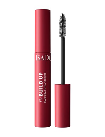 IsaDora Build Up Mascara Extra Volume 01 Super Black 10 Ml - Black - 10 ml