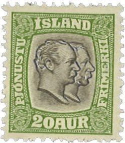 Island 1907 - AFA TJ30 - Ubrugt
