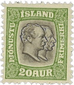 Island 1907 - AFA TJ30 - Ubrugt