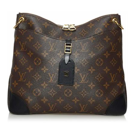 Louis Vuitton Vintage, Pre-owned Shoulder Bags Bruin, Dames, Maat:ONE Size,Canvas