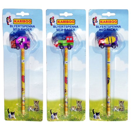 Lyijykynä Ajoneuvoaiheisella Pyyhekumilla