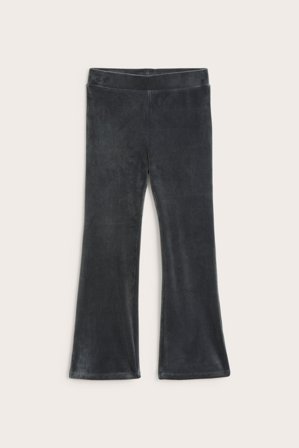 Kappahl | Ribatut levenevät leggingsit | Musta