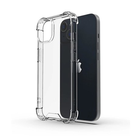 iPhone 14 Skal - Stöttåligt Transparent