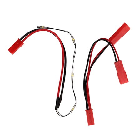 YK4082 1/8 1/10 Skaalan RC Rock Crawler Etusäleikön LED-valosarja 4 LED-helmellä