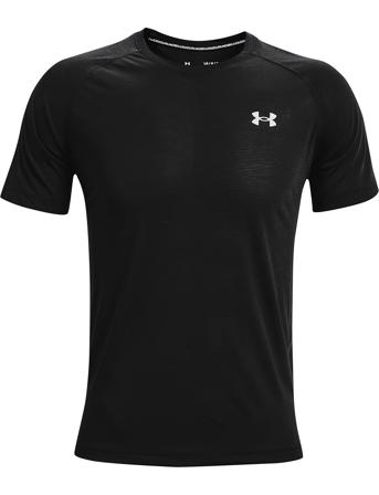 Ua Streaker Tee T-shirts Short-sleeved Svart Under Armour*Betinget Tilbud