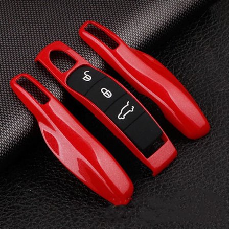 Fjernkontrollnøkkelveske Skaldeksel RØD RØD