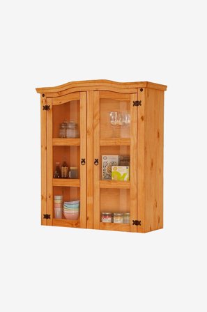 Loft24 - Hutch Mexico 2 ovinen - Ruskea - Seinähyllyköt - - Homeroom