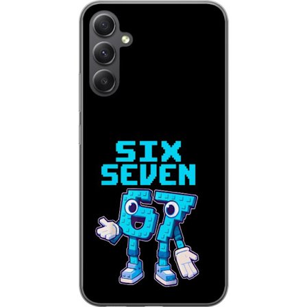 Kompatibelt Mobilskal till Samsung Galaxy A35 Pixel Number Duo