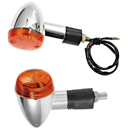 4x Motorcykel Blinklys Foran Baglygter Til Motorcykel Street Standard Custom Bike