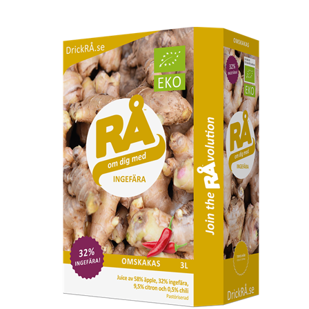 RÅ Ekologisk Ingefärajuice 300 cl