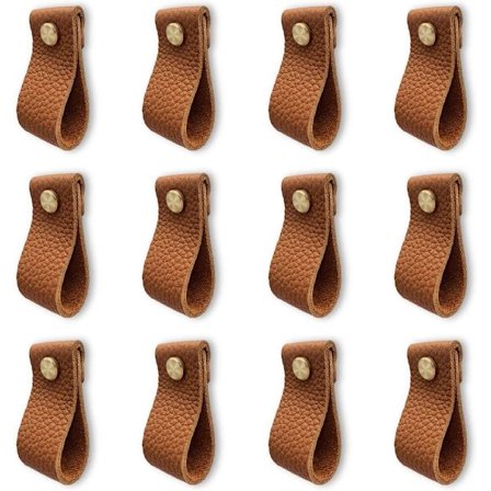 Kjøkkenmøbelhåndtak, sett med 12 skinnmøbelhåndtak, gjør