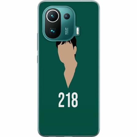 Xiaomi Mi 11 Pro Genomskinligt Skal Squid Game