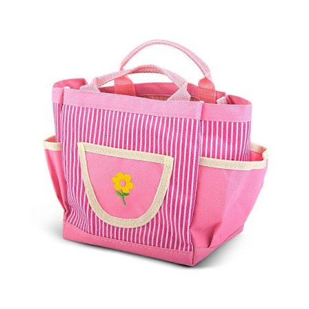 Utomhusplantering blommor och växter rosa verktyg spade harv mini trädgårdsredskap set för barn