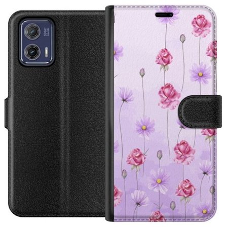 Yhteensopiva Lompakkokotelo Motorola Moto G73 Petal Reverie Lilac Mist